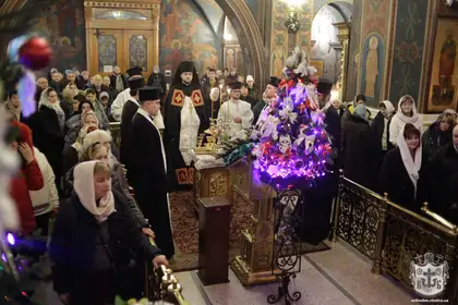 6 січня - Вечірнє богослужіння в Різдвяний Святвечір