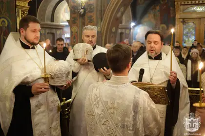 6 січня - Вечірнє богослужіння в Різдвяний Святвечір
