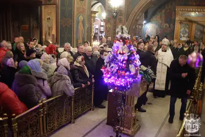 6 січня - Вечірнє богослужіння в Різдвяний Святвечір