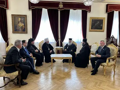7 січня - Зустріч делегації ПЦУ з обраним Предстоятелем Православної Церкви Кіпру