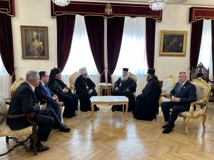 7 січня - Зустріч делегації ПЦУ з обраним Предстоятелем Православної Церкви Кіпру