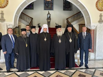 7 січня - Зустріч делегації ПЦУ з обраним Предстоятелем Православної Церкви Кіпру