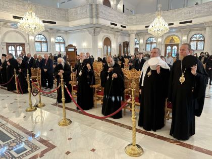 8 січня - Митрополит Симеон на чолі делегації ПЦУ взяв участь в урочистостях з нагоди інтронізації Предстоятеля Православної Церкви Кіпру