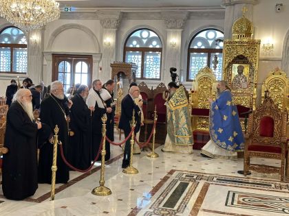 8 січня - Митрополит Симеон на чолі делегації ПЦУ взяв участь в урочистостях з нагоди інтронізації Предстоятеля Православної Церкви Кіпру