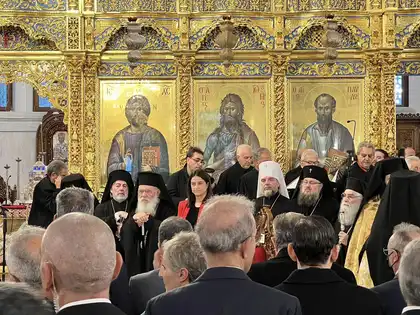 8 січня - Митрополит Симеон на чолі делегації ПЦУ взяв участь в урочистостях з нагоди інтронізації Предстоятеля Православної Церкви Кіпру