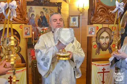 12 січня - Літургія у храмі святих мучениць Віри, Надії, Любові та матері їх Софії