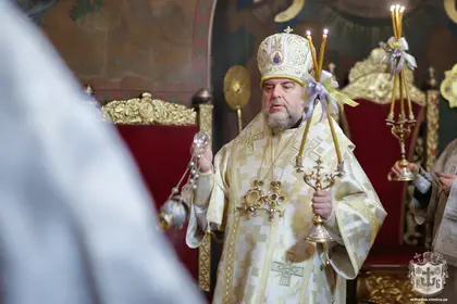 14 січня - Архієрейська літургія у день свята Обрізання Господнього в кафедральному соборі