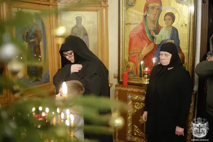 15 січня - Недільне богослужіння у Вінницькому Благовіщенському жіночому монастирі