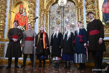 19 січня - Митрополит Симеон співслужив Предстоятелю у Лаврі в день свята Богоявлення